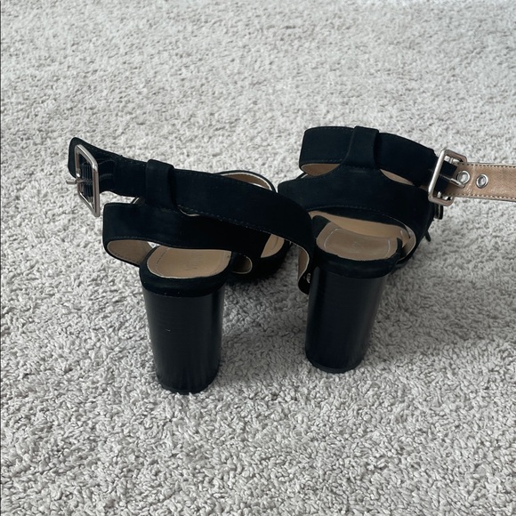 Vionic Black Buckle Heeled Sandals - Picture 6 of 7